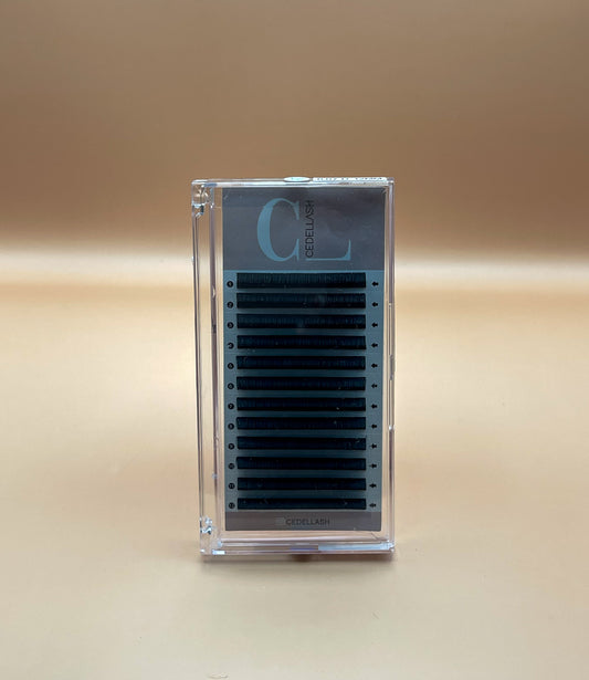 0.07 Easy fan lashes C curl
