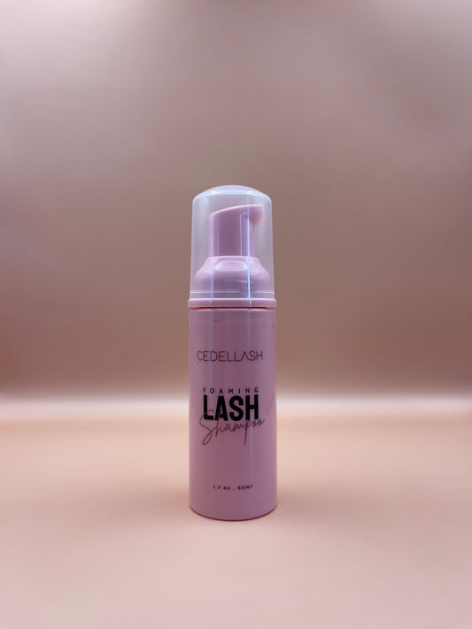 Lash shampoo